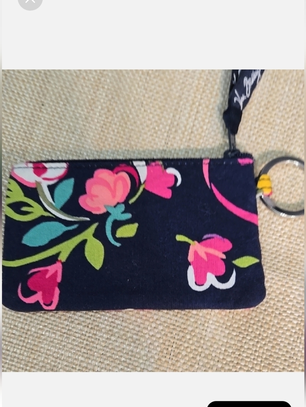 Vera Bradley ID Pouch Wirh Keyring. NWOT - Picture 4 of 6